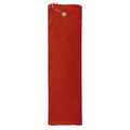 Velour Hemmed Golf Towel - Trifolded (Color Imprinted)